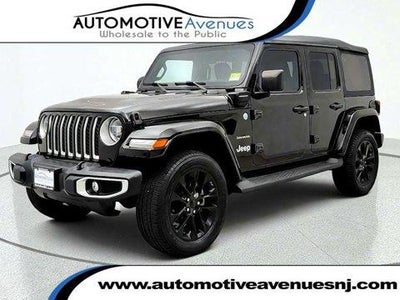 2021 Jeep Wrangler Unlimited 4X4 Sahara 4XE 4DR SUV
