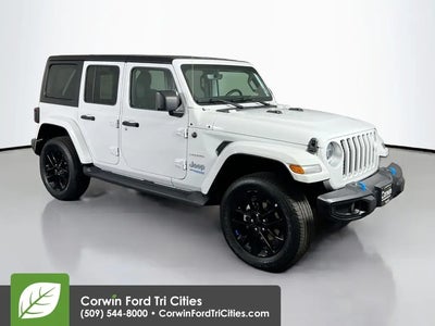 2022 Jeep Wrangler Unlimited 4X4 Sahara 4XE 4DR SUV