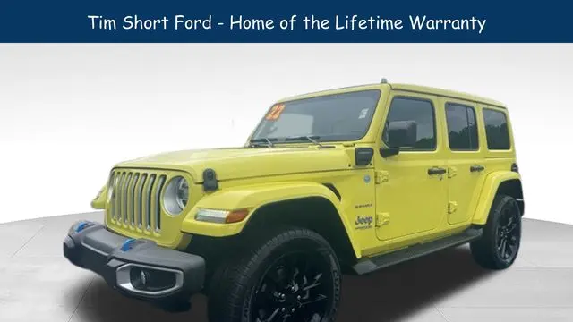 Preowned 2022 Jeep Wrangler Unlimited Sahara 4xe for Sale