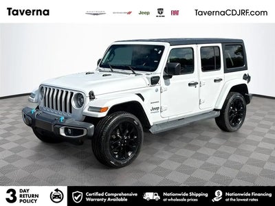 Photo of a 2022 Jeep Wrangler Unlimited 4X4 Sahara 4XE 4DR SUV for sale