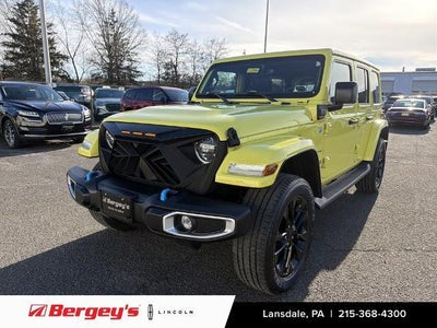 Photo of a 2023 Jeep Wrangler 4X4 Sahara 4XE 4DR SUV for sale