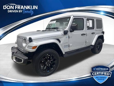 Photo of a 2023 Jeep Wrangler 4X4 Sahara 4XE 4DR SUV for sale