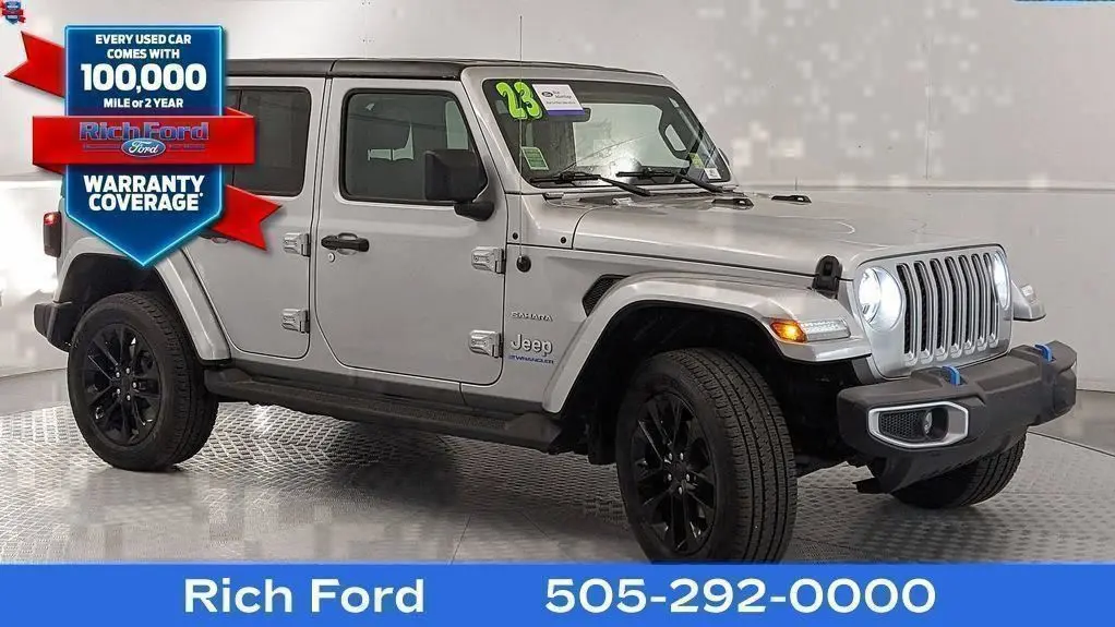 Preowned 2023 Jeep Wrangler Sahara 4xe for Sale