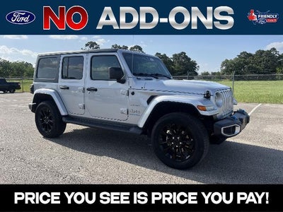 Photo of a 2023 Jeep Wrangler 4X4 Sahara 4XE 4DR SUV for sale