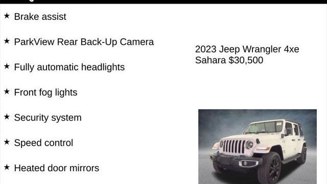 2023 Jeep Wrangler High Altitude 4xe