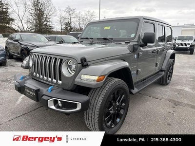 2022 Jeep Wrangler Unlimited 4X4 Sahara 4XE 4DR SUV