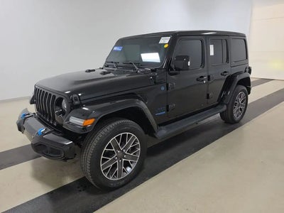 Photo of a 2022 Jeep Wrangler Unlimited 4X4 Sahara 4XE 4DR SUV for sale