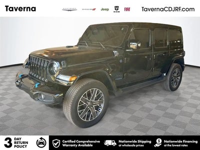 Photo of a 2022 Jeep Wrangler Unlimited 4X4 Sahara 4XE 4DR SUV for sale