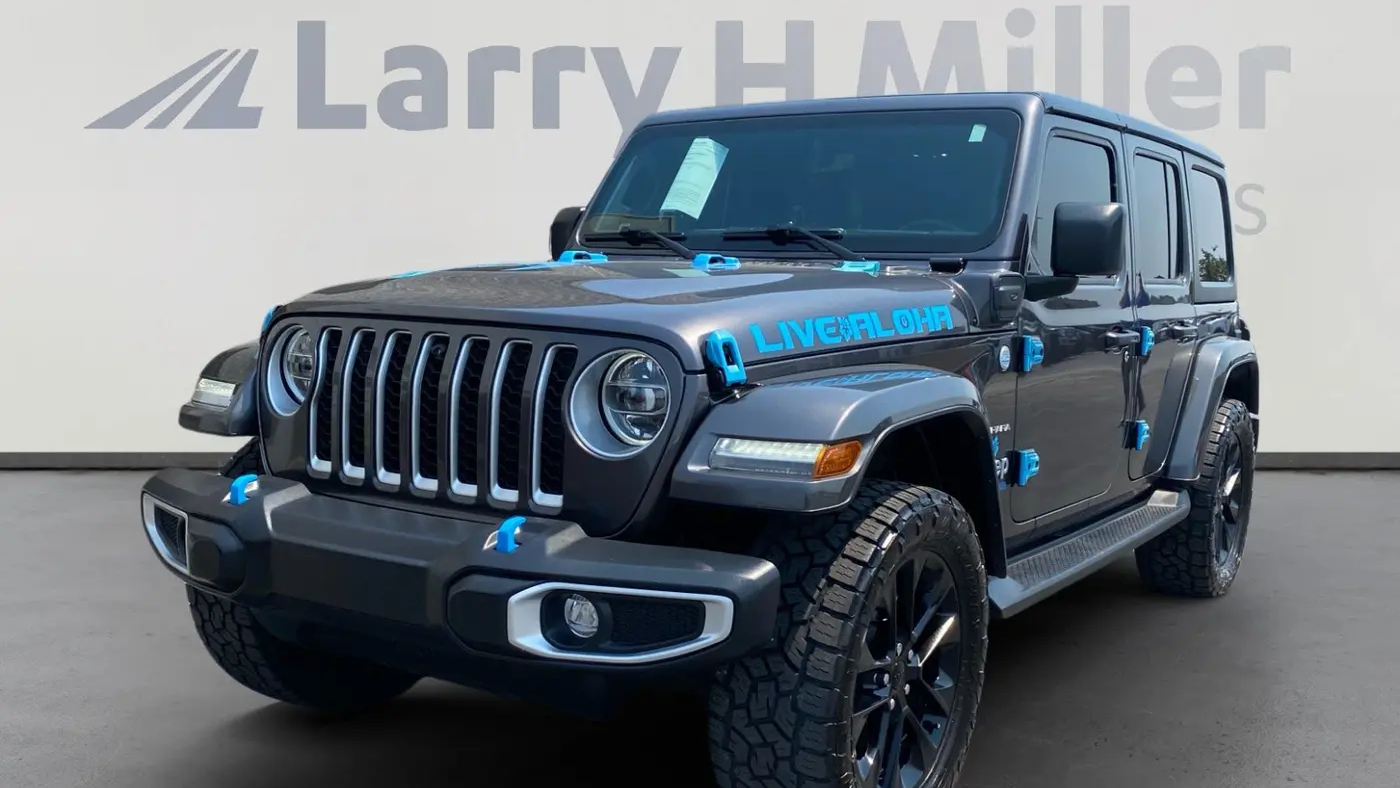 Preowned 2022 Jeep Wrangler Unlimited Sahara 4xe for Sale