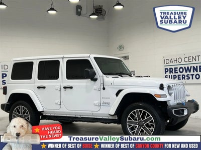 2023 Jeep Wrangler 4X4 Sahara 4XE 4DR SUV