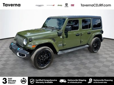 Photo of a 2023 Jeep Wrangler 4X4 Sahara 4XE 4DR SUV for sale