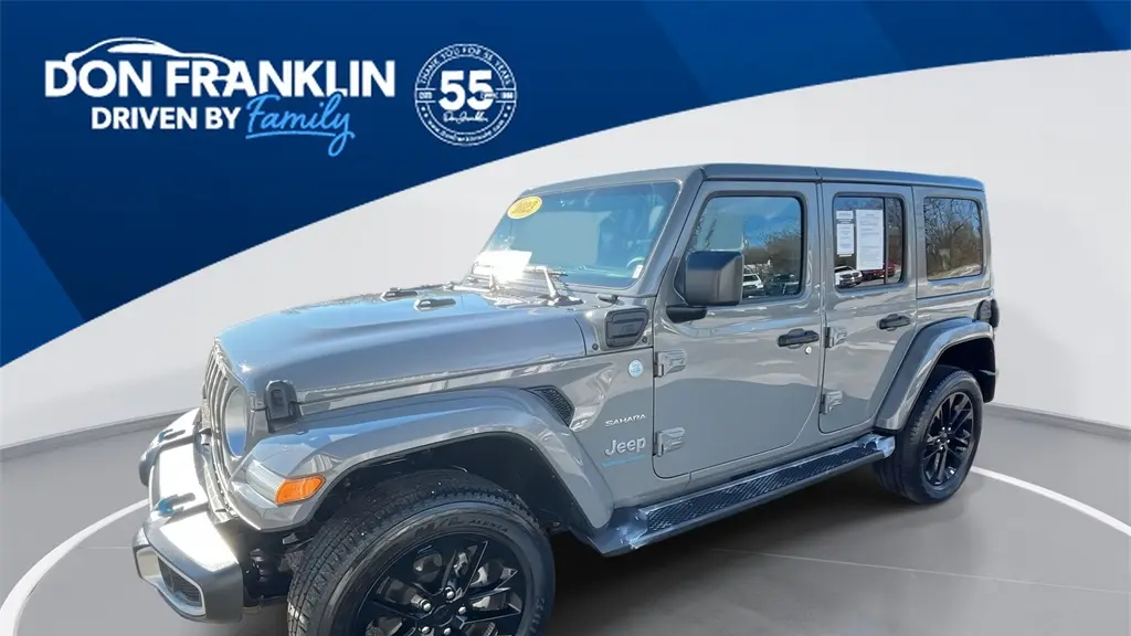 Preowned 2023 Jeep Wrangler Sahara 4xe for Sale