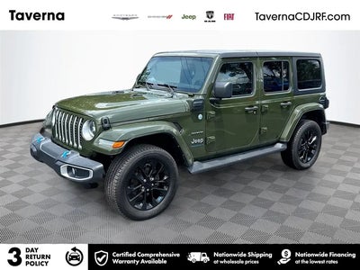Photo of a 2023 Jeep Wrangler 4X4 Sahara 4XE 4DR SUV for sale