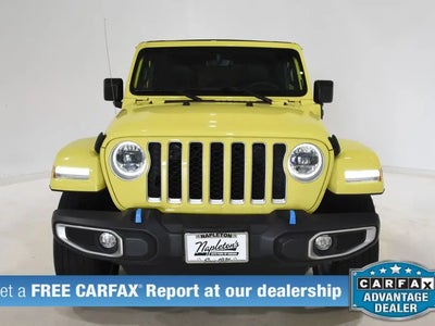 Photo of a 2023 Jeep Wrangler 4X4 Sahara 4XE 4DR SUV for sale