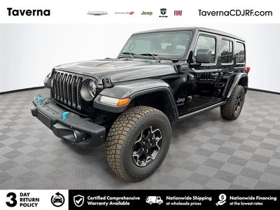 Photo of a 2021 Jeep Wrangler Unlimited 4X4 Rubicon 4XE 4DR SUV for sale