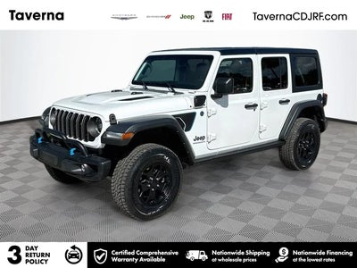 Photo of a 2023 Jeep Wrangler 4X4 Rubicon 4XE 20TH Anniversary 4DR SUV for sale