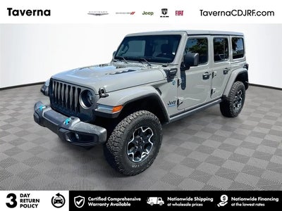 Photo of a 2022 Jeep Wrangler Unlimited 4X4 Rubicon 4XE 4DR SUV for sale