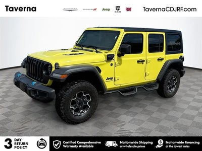 Photo of a 2023 Jeep Wrangler 4X4 Rubicon 4XE 20TH Anniversary 4DR SUV for sale