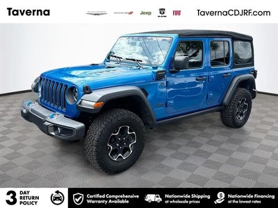 Photo of a 2023 Jeep Wrangler 4X4 Rubicon 4XE 20TH Anniversary 4DR SUV for sale