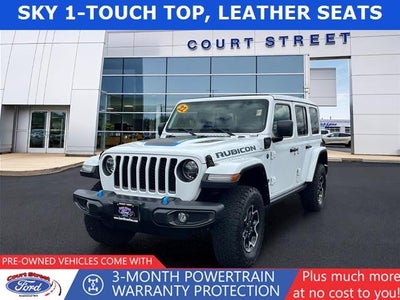 2022 Jeep Wrangler Unlimited 4X4 Rubicon 4XE 4DR SUV