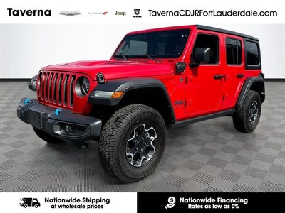 Photo of a 2023 Jeep Wrangler 4X4 Rubicon 4XE 20TH Anniversary 4DR SUV for sale