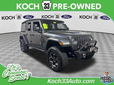 Photo of a 2021 Jeep Wrangler Unlimited 4X4 Rubicon 4XE 4DR SUV for sale
