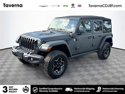 Photo of a 2021 Jeep Wrangler Unlimited 4X4 Rubicon 4XE 4DR SUV for sale