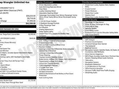 Photo of a 2021 Jeep Wrangler Unlimited 4X4 Rubicon 4XE 4DR SUV for sale