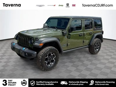 Photo of a 2023 Jeep Wrangler 4X4 Rubicon 4XE 20TH Anniversary 4DR SUV for sale