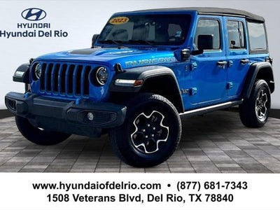 Photo of a 2023 Jeep Wrangler 4X4 Rubicon 4XE 20TH Anniversary 4DR SUV for sale