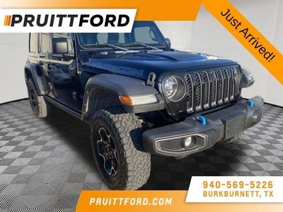 2021 Jeep Wrangler Unlimited 4X4 Rubicon 4XE 4DR SUV