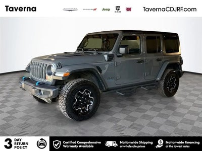 Photo of a 2021 Jeep Wrangler Unlimited 4X4 Rubicon 4XE 4DR SUV for sale
