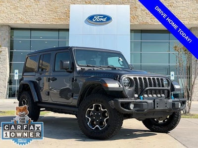 2022 Jeep Wrangler Unlimited 4X4 Rubicon 4XE 4DR SUV