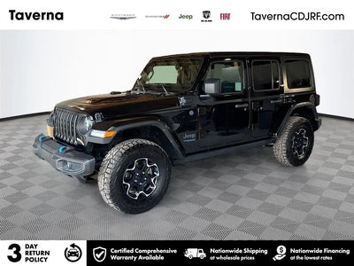 Photo of a 2022 Jeep Wrangler Unlimited 4X4 Rubicon 4XE 4DR SUV for sale