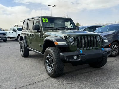 Photo of a 2023 Jeep Wrangler 4X4 Rubicon 4XE 20TH Anniversary 4DR SUV for sale