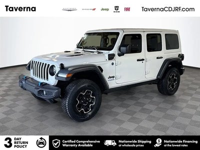 Photo of a 2022 Jeep Wrangler Unlimited 4X4 Rubicon 4XE 4DR SUV for sale