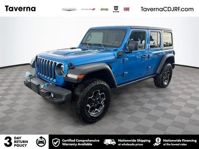 Photo of a 2023 Jeep Wrangler 4X4 Rubicon 4XE 20TH Anniversary 4DR SUV for sale