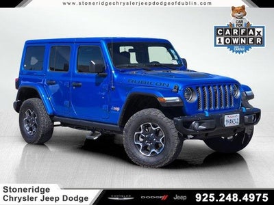 Photo of a 2023 Jeep Wrangler 4X4 Rubicon 4XE 20TH Anniversary 4DR SUV for sale