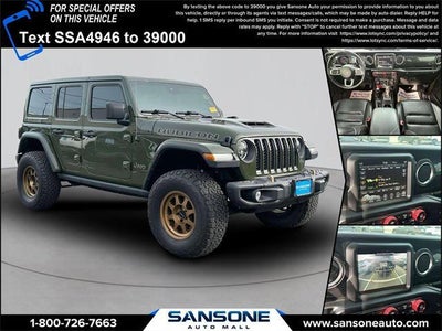 Photo of a 2021 Jeep Wrangler Unlimited 4X4 Rubicon 392 4DR SUV for sale