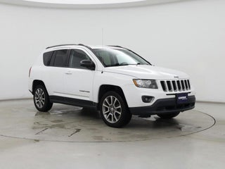 2016 Jeep Compass with Bright White Clearcoat Exterior