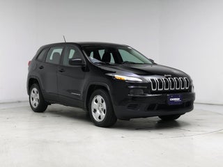 2017 Jeep Cherokee with Diamond Black Crystal Pearlcoat Exterior