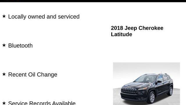 2018 Jeep Cherokee Tech Connect