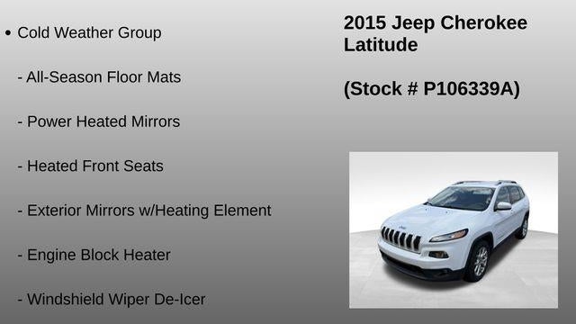 2015 Jeep Cherokee Latitude
