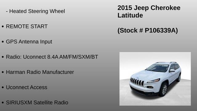 2015 Jeep Cherokee Latitude