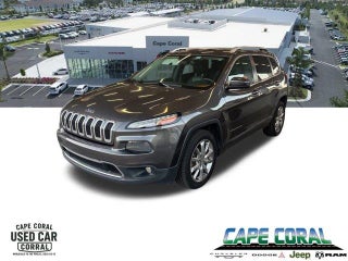 2014 Jeep Cherokee with Granite Crystal Metallic Clearcoat Exterior