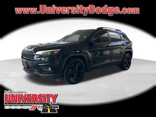 2019 Jeep Cherokee with Diamond Black Crystal Pearlcoat Exterior