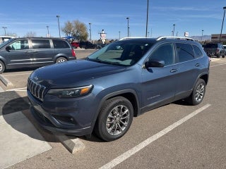 2019 Jeep Cherokee with Blue Shade Pearlcoat Exterior