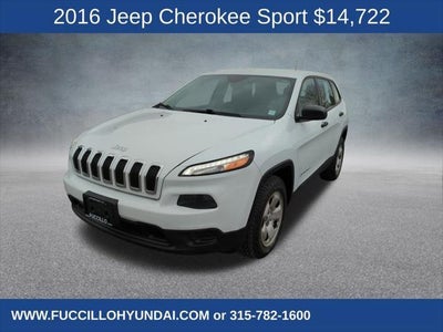 2016 Jeep Cherokee 4X4 Sport 4DR SUV