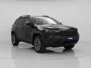 2022 Jeep Cherokee with Diamond Black Crystal Pearlcoat Exterior