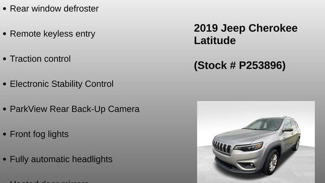 2019 Jeep Cherokee Latitude
